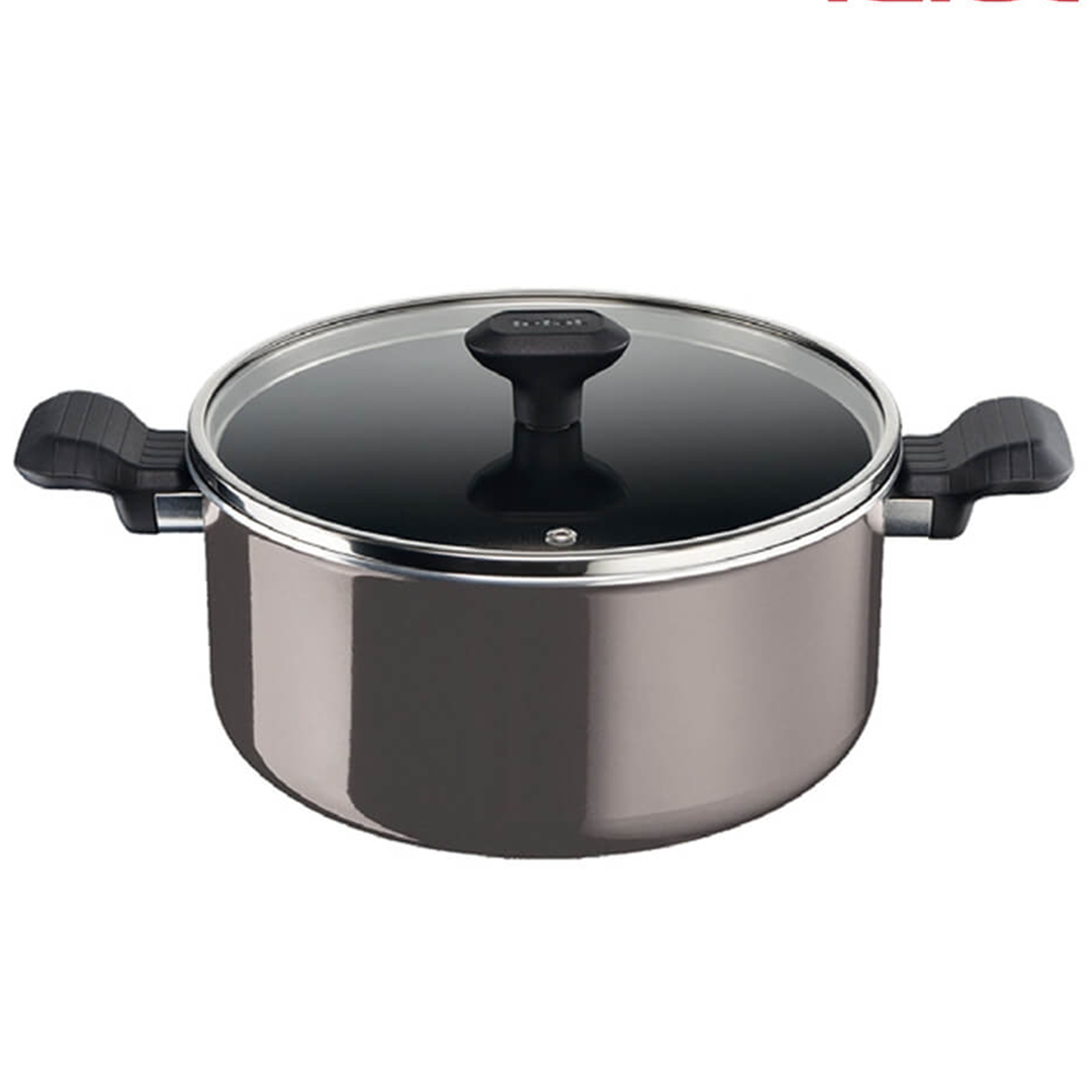 Faitout TEFAL  Intensive 24 cm 24+CV Gris - D5064662