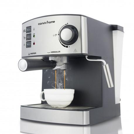 Machine à espresso DeLonghi Stilosa, pompe de 15 bars, noir