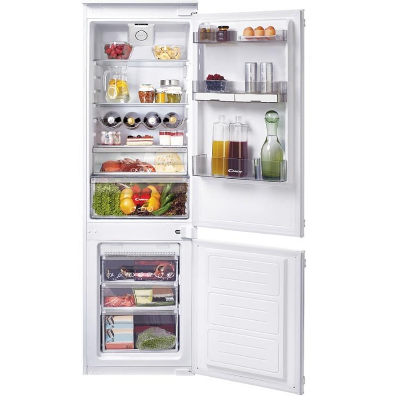 Réfrigérateur Encastrable COMBINÉ CANDY - DeFrost 240L - Blanc - CKBBF172FT