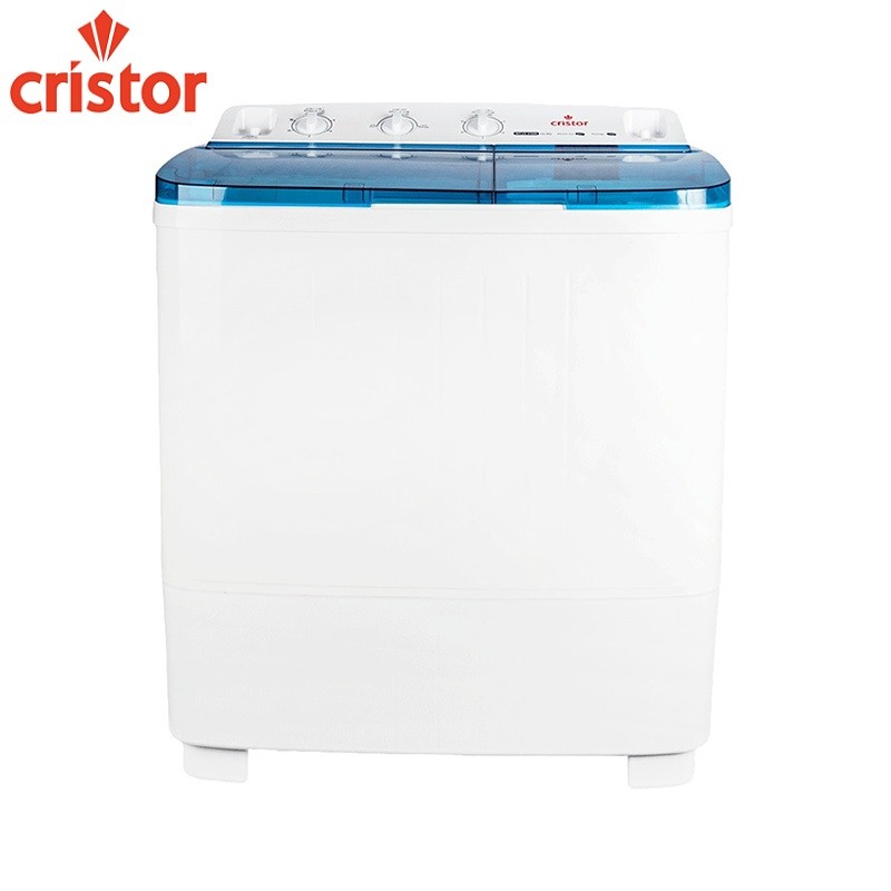 Lave Linge Semi automatique CRISTOR 10.5 KG TWIN VIOLA Bleu - WT10-V400
