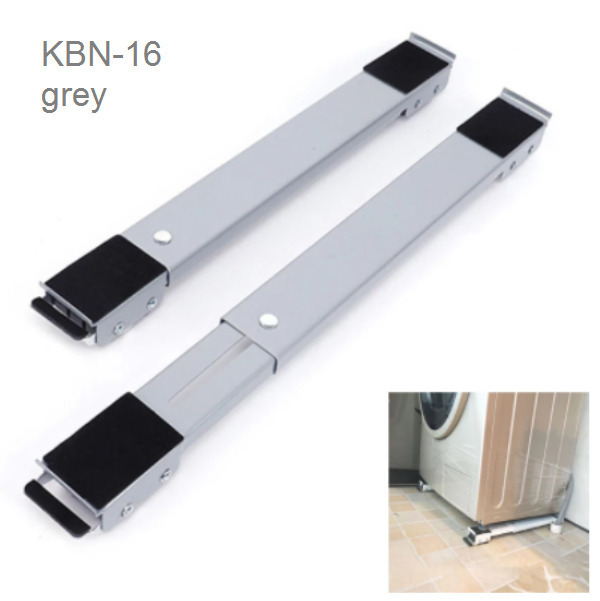 Base métallique réglable KBN-16  pour Réfrigérateur / machine à laver avec roulettes 2pcs