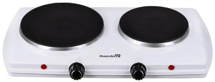 Plaque De Cuisson Électrique Hausberg HB-520AB 2500W Blanc