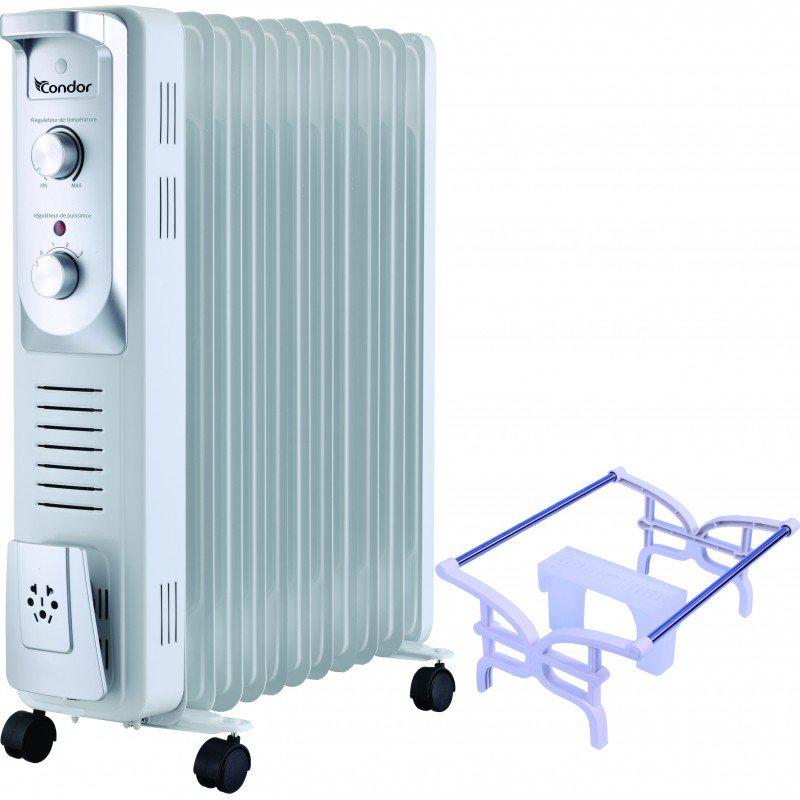 UIBAO Radiateur Electrique Mobile,Radiateur Rempli D'huile 13