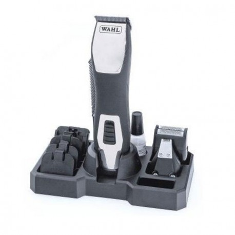 Tondeuse Multi-Usages WAHL Groomsman Pro 9855-1216 Noir & Argent