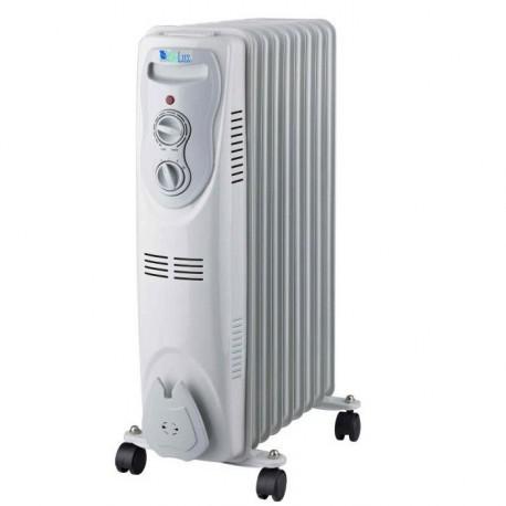 Radiateur à bain d'huile BIOLUX  7 éléments M.RB-1502 - 1500W