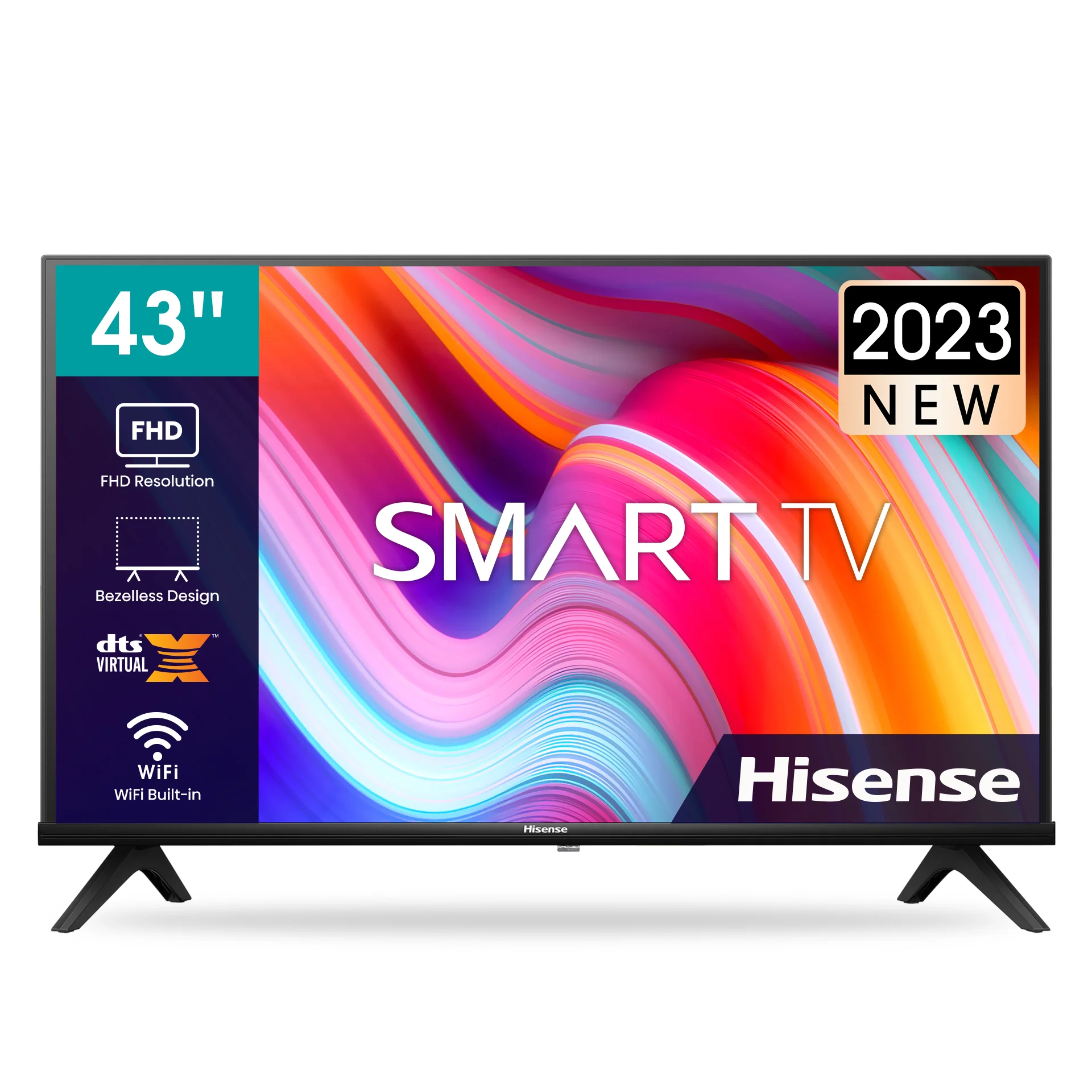 Téléviseur Hisense 43° 43A4K  Smart –  Full HD