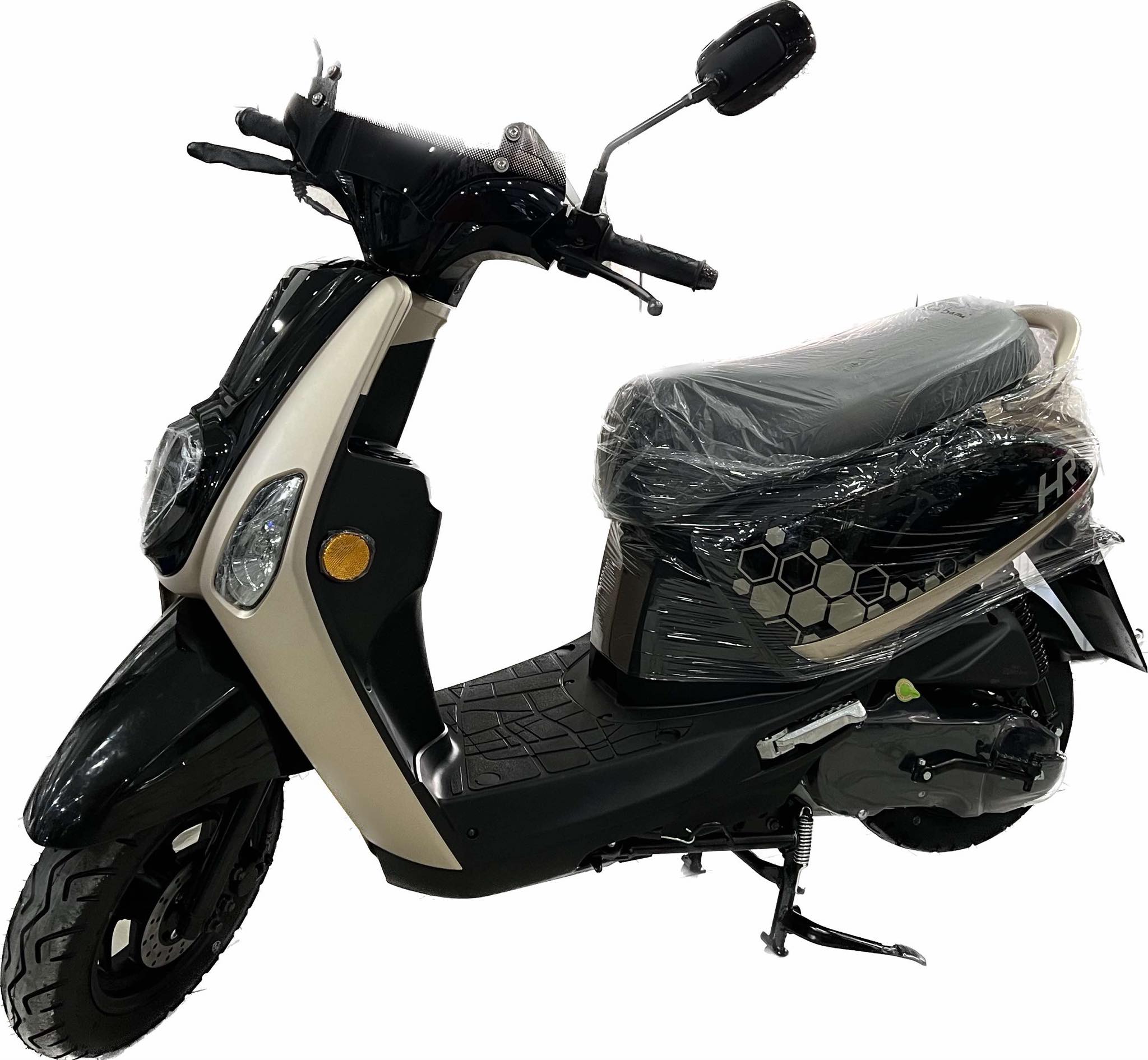 SCOOTER PISTA HR 110CC -NOIR /DOREE MATT ( CARTE GRISE)
