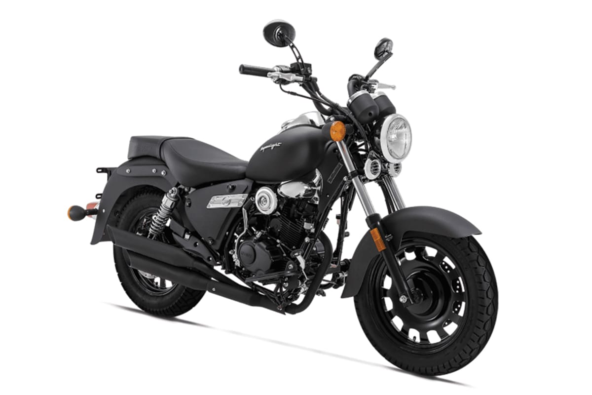 Motocycle ZIMOTA SUPERLIGHT KEEWAY 125cc - NOIR