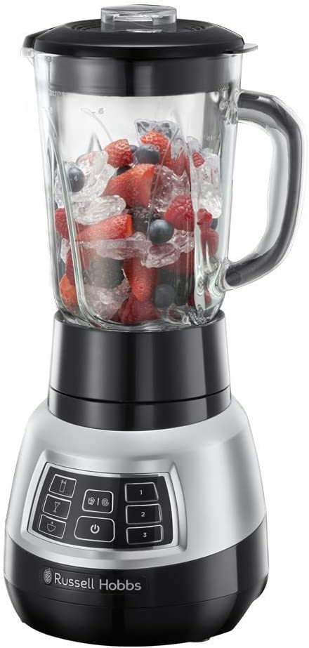 Blender Russell Hobbs Professionnel  25720-56 1,5L, Lames 6 Pointes Revêtement Titane, 3 Programmes, 3 Vitesses - Velocity