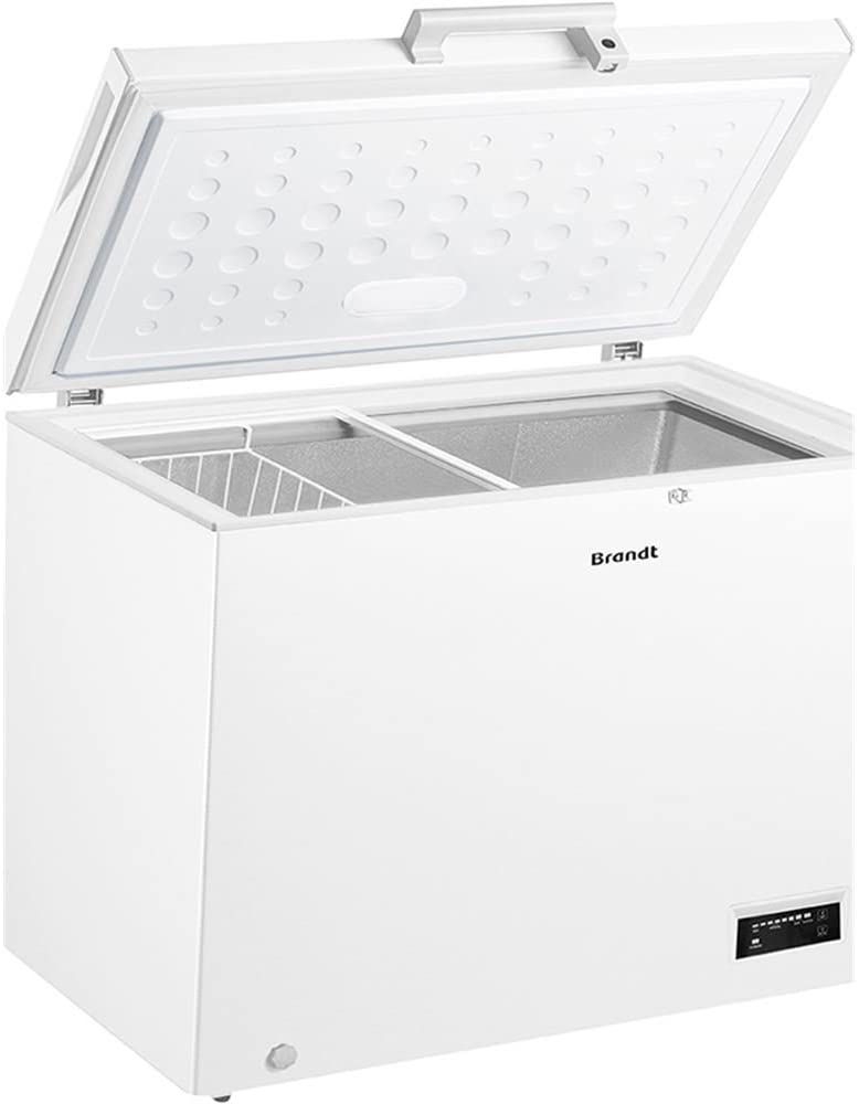 Congélateur Horizontal BRANDT BFK747YSW 400 Litres Blanc