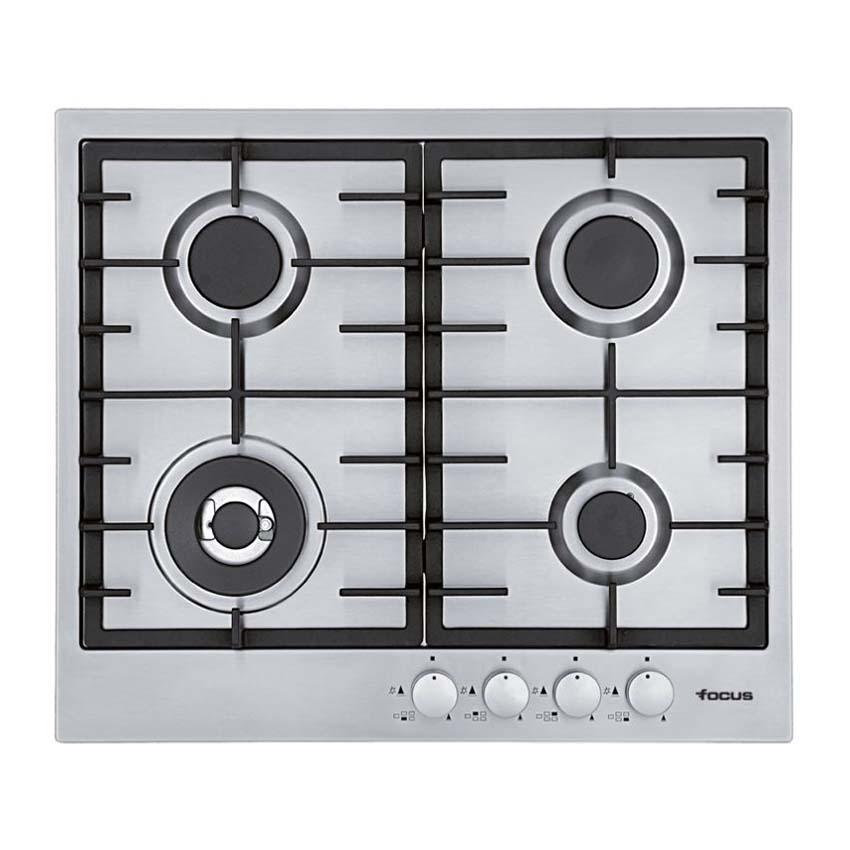 Plaque de cuisson FOCUS 4 Feux Inox F.804X