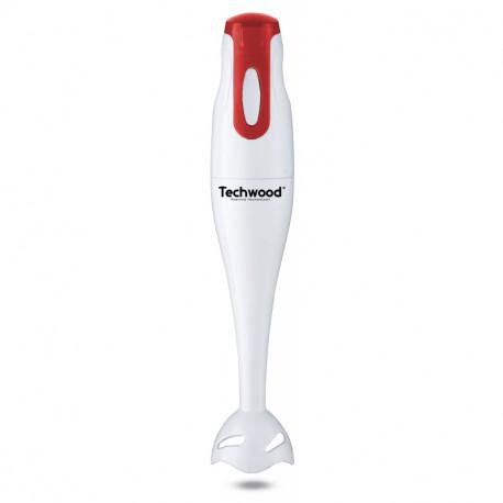 Mixeur Plongeant TECHWOOD TMP-7175 170W - Blanc & Rouge