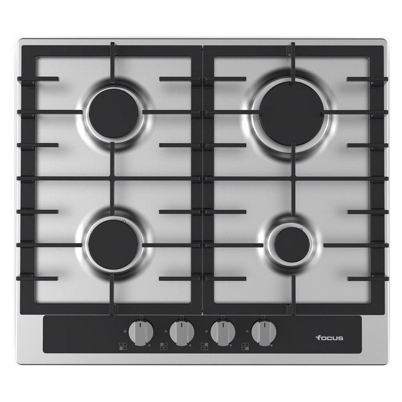 Plaque de Cuisson FOCUS F402X - 4 Feux - 60 cm - Inox