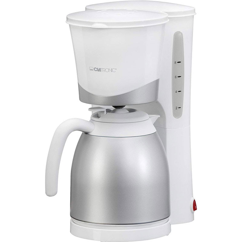 Machine à Café CLATRONIC Avec Thermo 1L KA3327 - Blanc