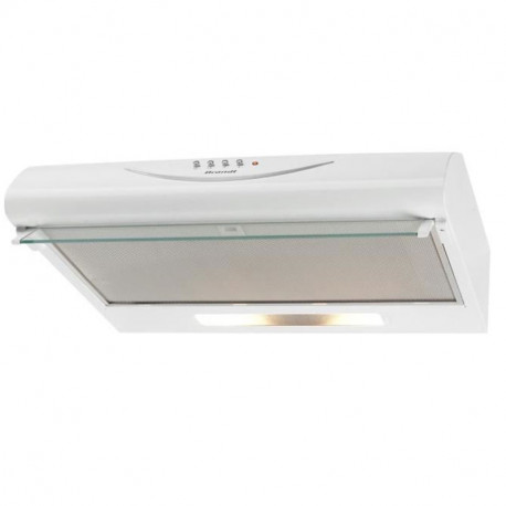 Hotte casquette BRANDT AC500WF1 60cm - Blanc