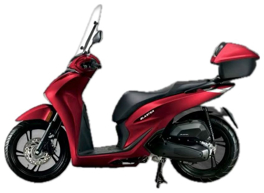 SCOOTER BLASTER INJECTION - 124CC - ROUGE