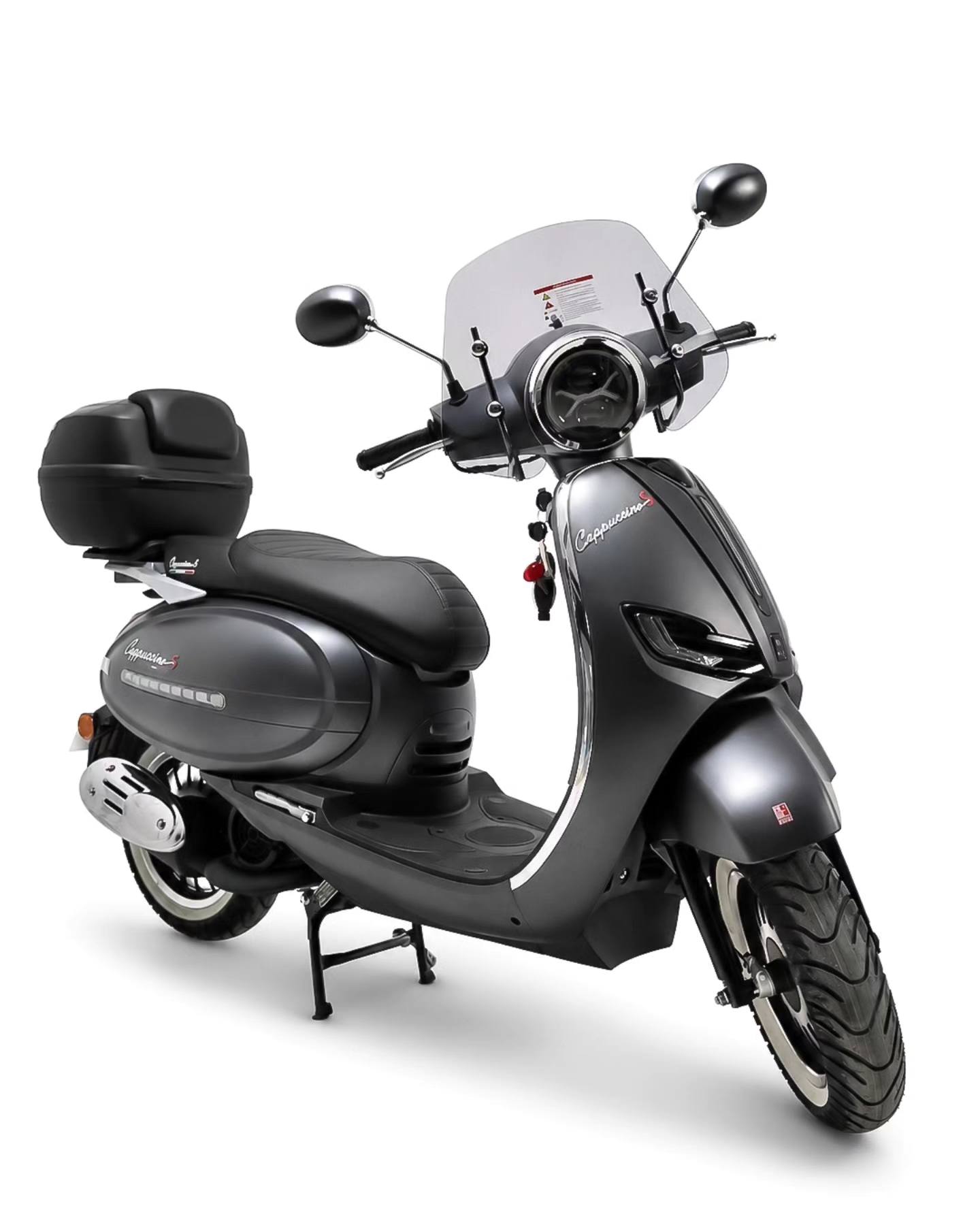 Scooteur CAPPUCINO S SLC - 125 CC - GRIS MATT