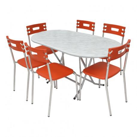 Table OVALE 120x65 cm TC0056