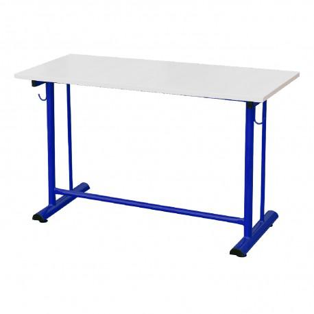 TABLE ECOLIER BIPLACE A DEGAGEMENT LATERAL TE04