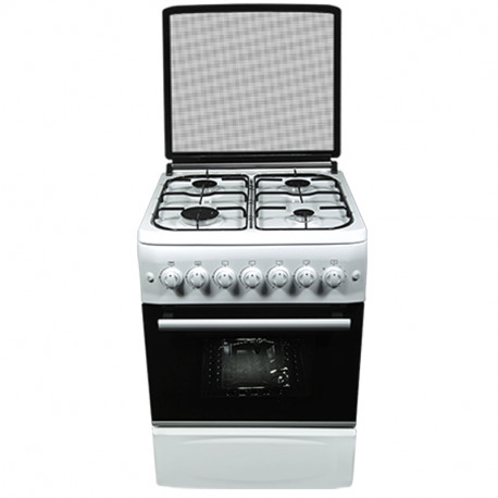 Cuisinière ORIENT OC-60-60 TB 60 Cm - 4 Feux - Blanc - Gaz Bouteille