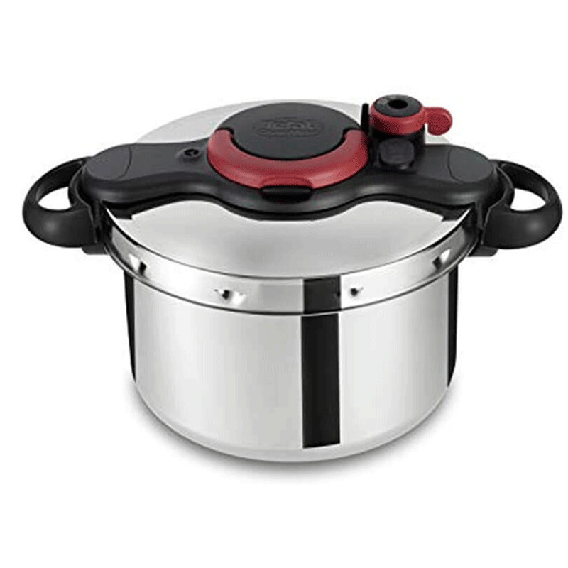 Cocotte TEFAL clipso easy 7.5L P4624866 Noir & Inox