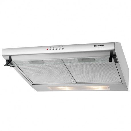 Hotte Casquette BRANDT BHC6601X 60cm - Inox