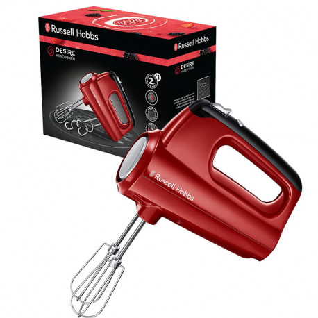 Batteur à main RUSSEL HOBBS 24670-56 350W - Rouge