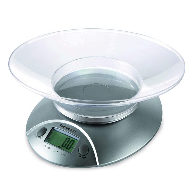 Balance De Cuisine Digitale 5kg TECHWOOD TPA-560 Gris