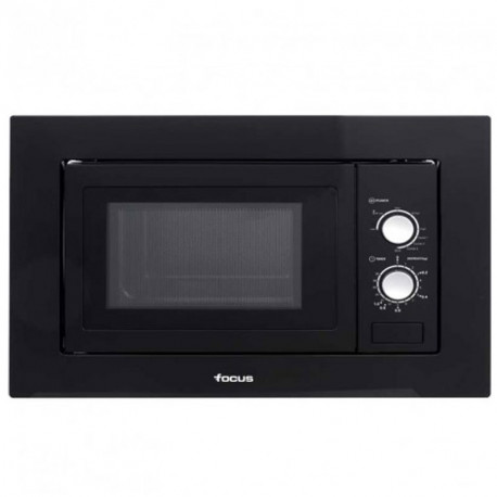 Micro-Onde Grill Encastrable FOCUS F.23B 20 Litres - Noir