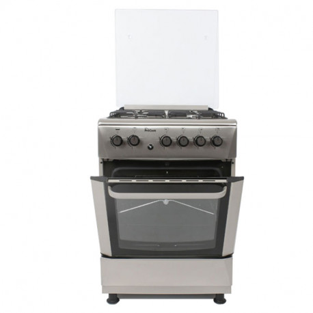 Cuisinière à gaz PROCOOK TG6640IX 60 cm Inox