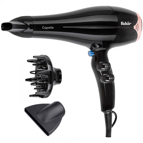 Sèche Cheveux FAKIR CAPELLO 2200W - Noir