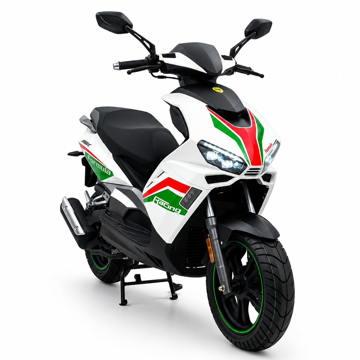 SCOOTER FORMULA BBM 125CC - BLANC / VERT