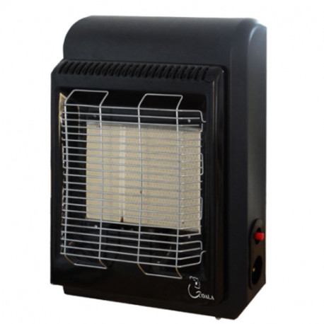 Chauffage à Gaz Naturel COALA GN 4500W Noir