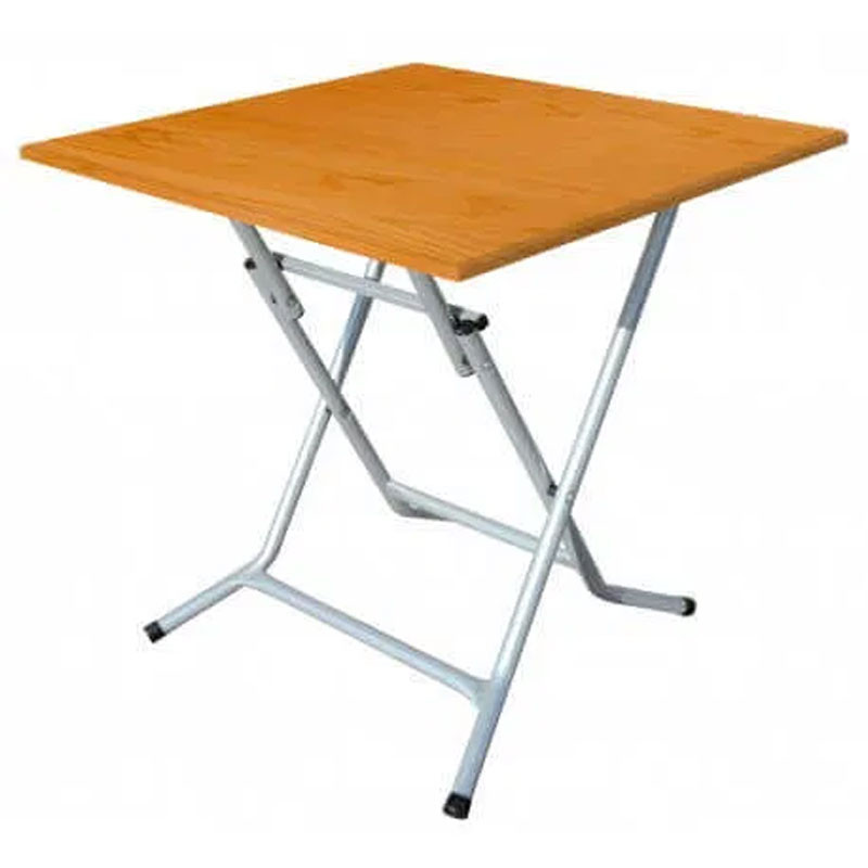 Table SOTUFAB Pliante Carre 70x70 PVC - Noyer - TBIS034NY