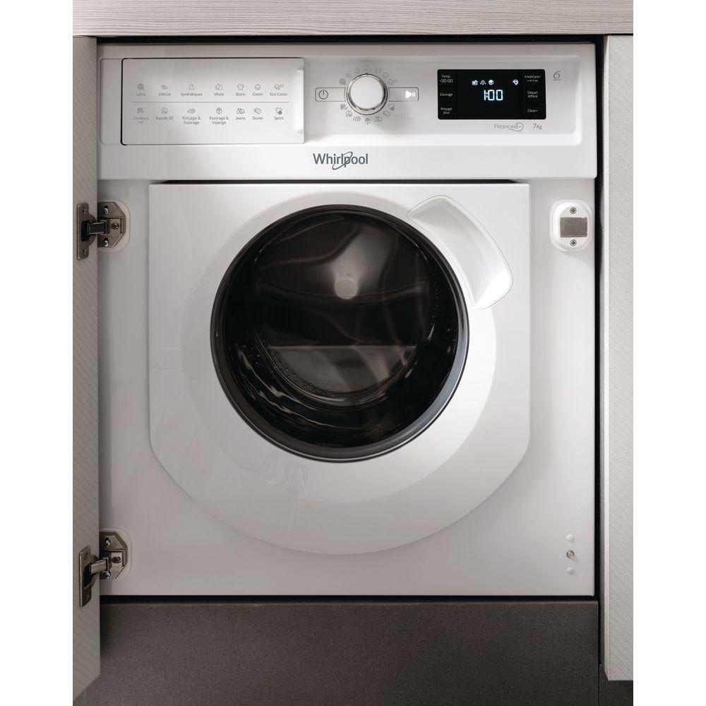 Lave linge encastrable Whirlpool 7kg - Blanc - BI WMWG 71484 FR