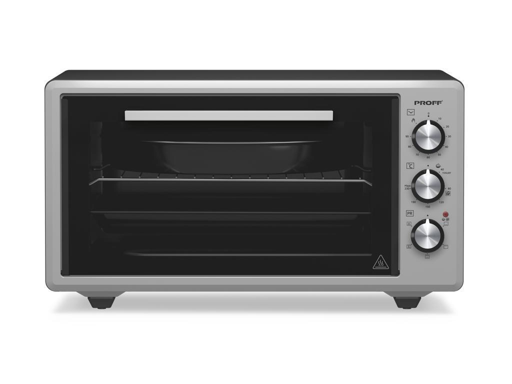 Four Électrique PROFF 45 Litres PR.M4505S Chaleur Tournante - Silver