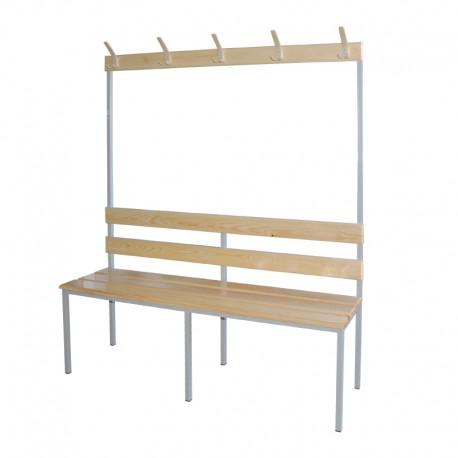 BANC VESTAIRE + PORTE MANTEAU  EM07