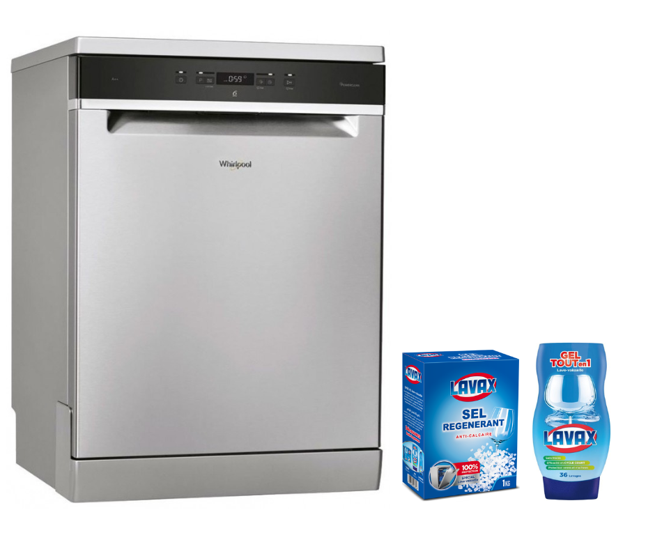 Lave Vaisselle WHIRLPOOL WFC3C26PX 14 Couverts - Inox