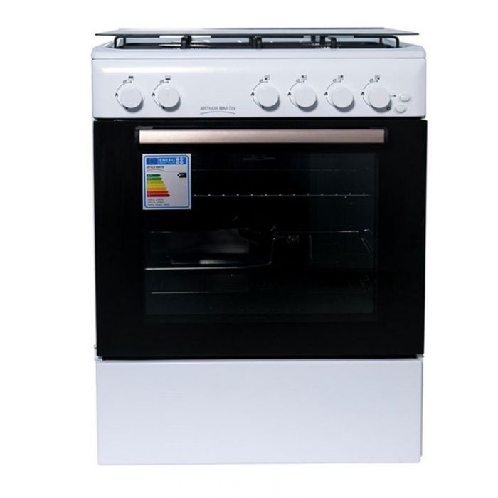 Cuisinière à Gaz ARTHUR MARTIN AMG60BL 60cm 4 Feux - Blanc