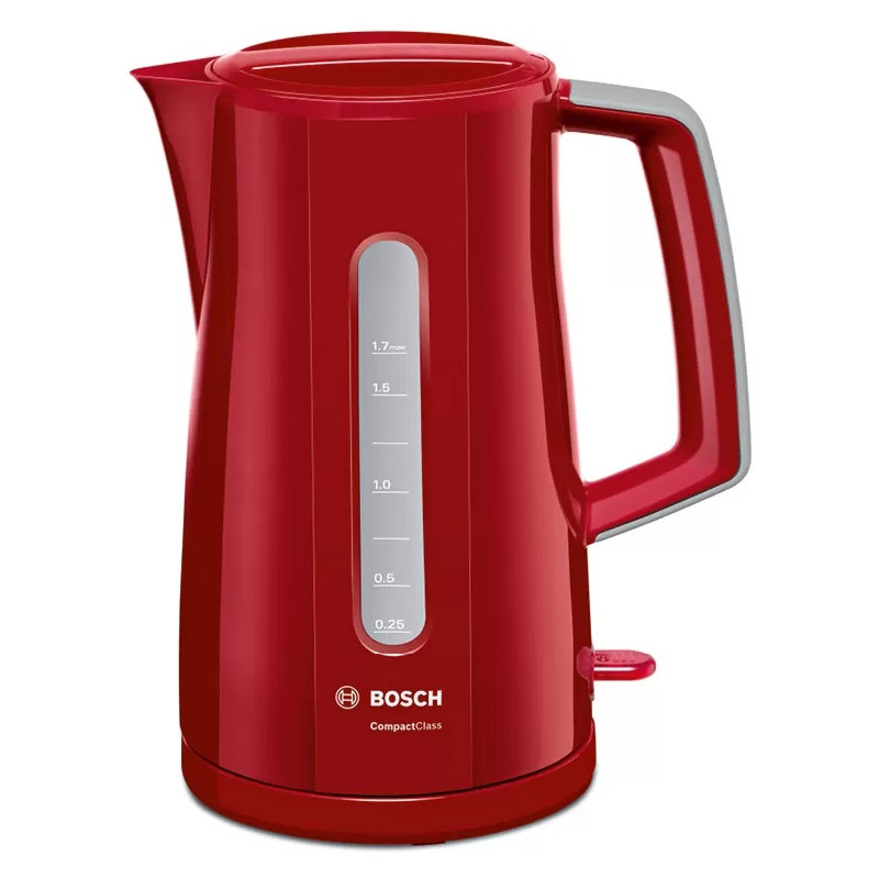 Bouilloire Sans Fil BOSCH TWK3A014 2400W 1.7L - Rouge