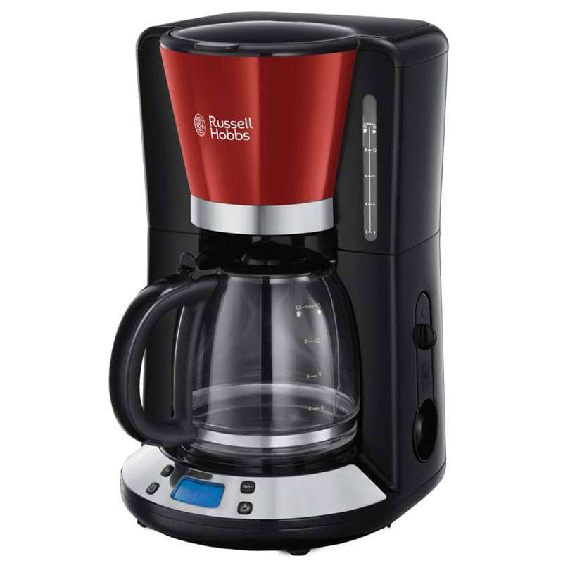 Cafetière RUSSEL HOBBS 24031-56 Colours plus - 1.25 Litre  - Rouge