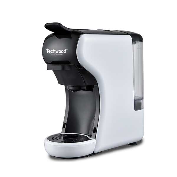 Machine à Café Expresso 2 en 1 TECHWOOD NESPRESSO & DOLCE GUSTO TCA-191N 1450W - Blanc