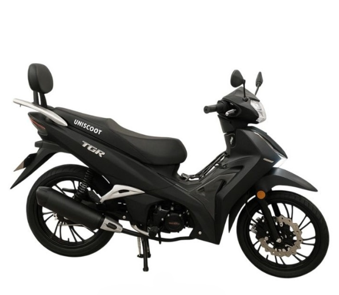 Motocycle UNISCOOT TIGER 125CC - Noir