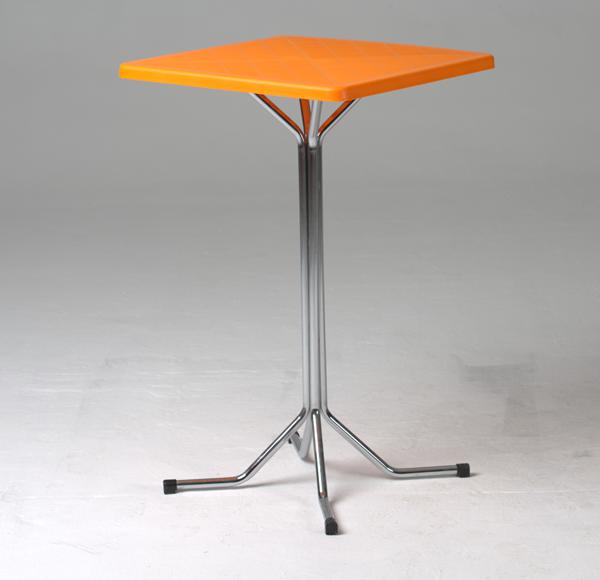 Table Bistro Mega Chromé 70*70