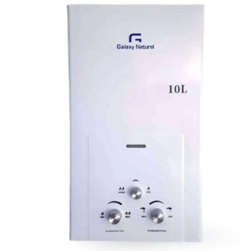 Chauffe Bain Galaxy Naturel 10L - Gaz Naturel - Blanc