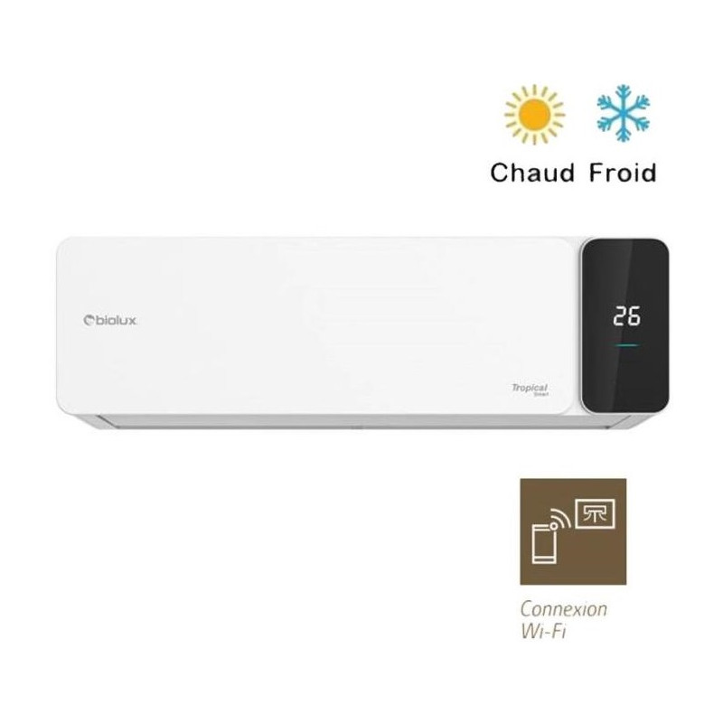 Climatiseur BIOLUX 18000BTU Chaud/Froid Tropical Smart - Garantie 5ans