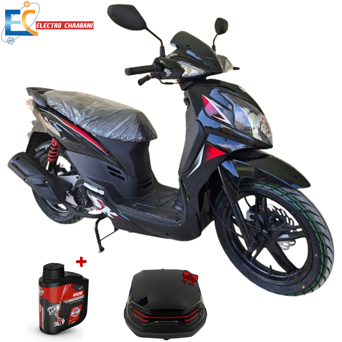 SCOOTER SYM SYMPHONY SR 125 CBS - 125 CC - NOIR