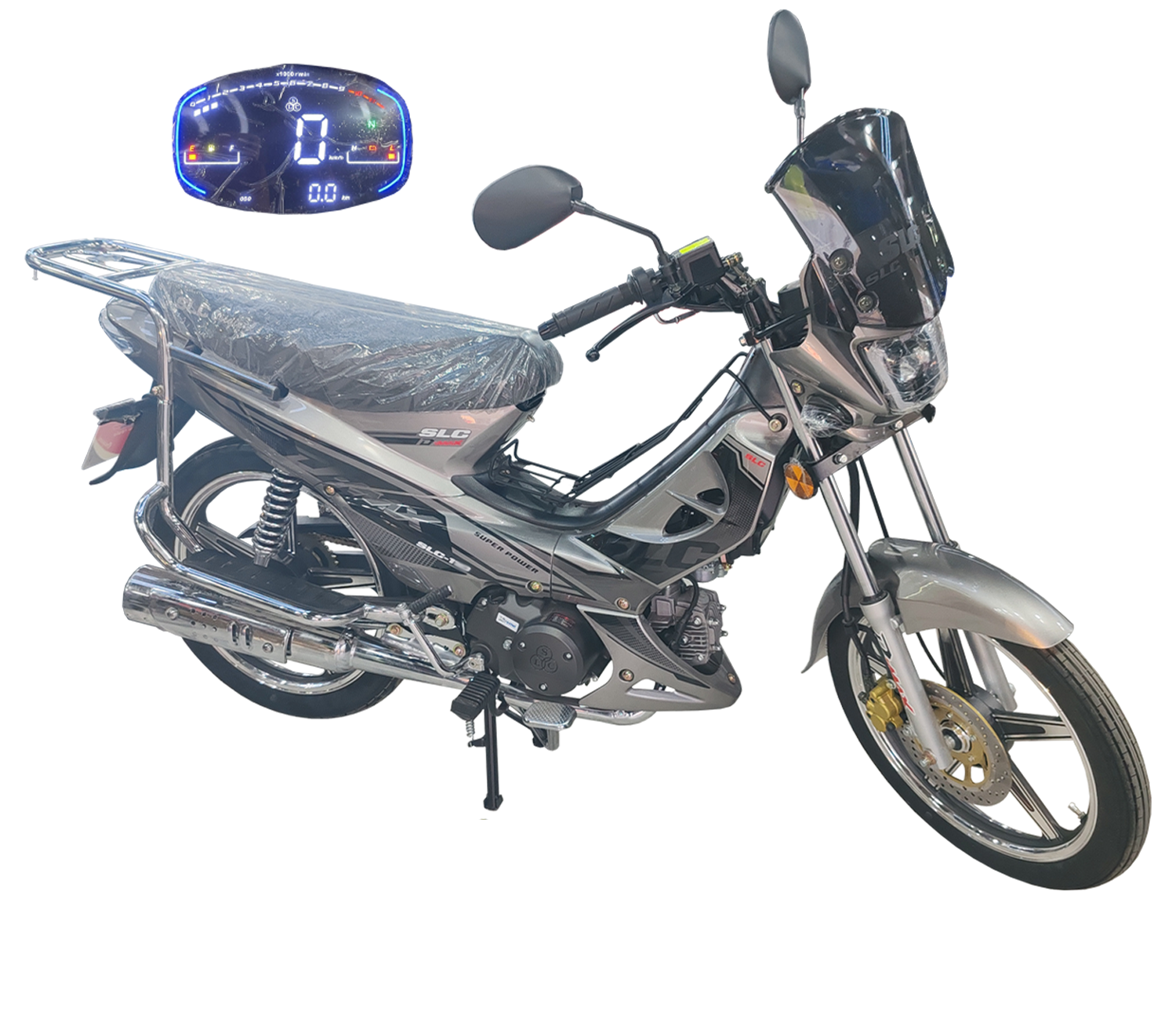 Motocycle FORZA SLC D-MAX+ 124CC - Gris