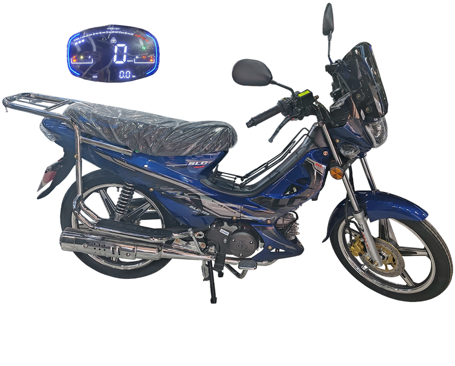 Motocycle FORZA SLC D-MAX+ 124CC - BLEU