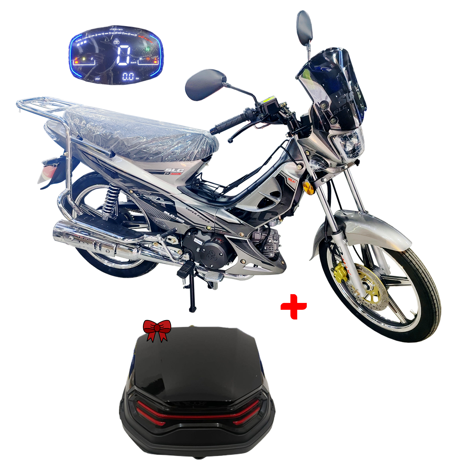 Motocycle FORZA SLC D-MAX+ 124CC - Gris Nardo